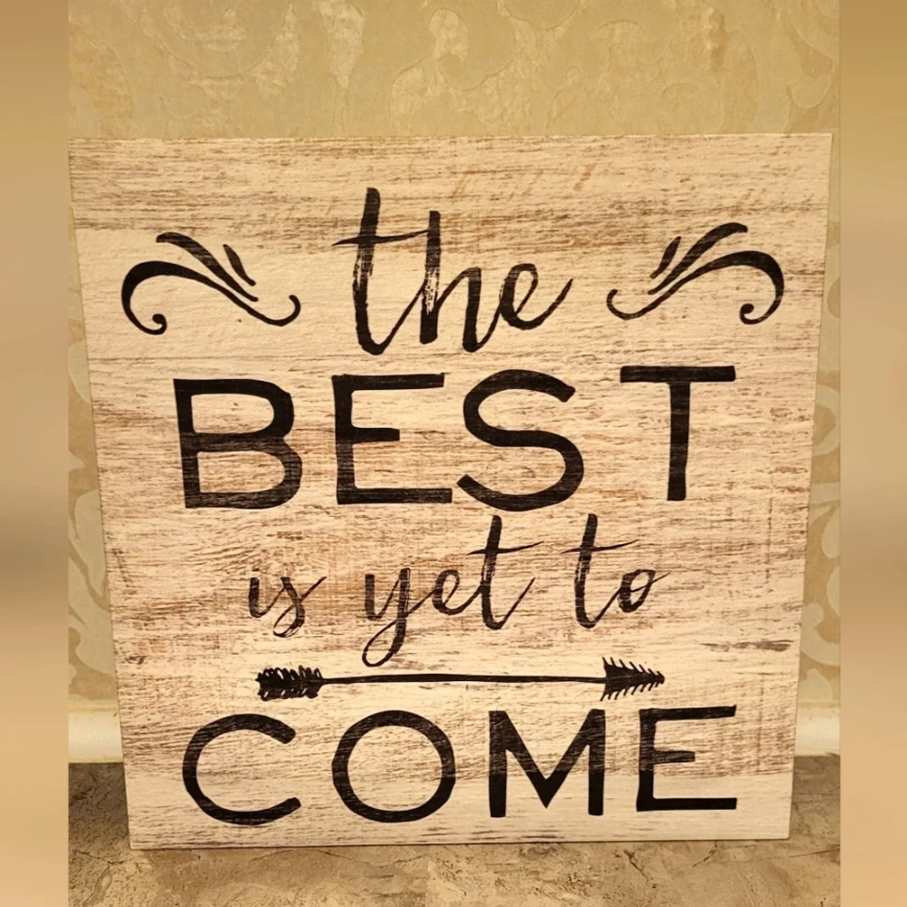 Inspirational Wall Decor Sign